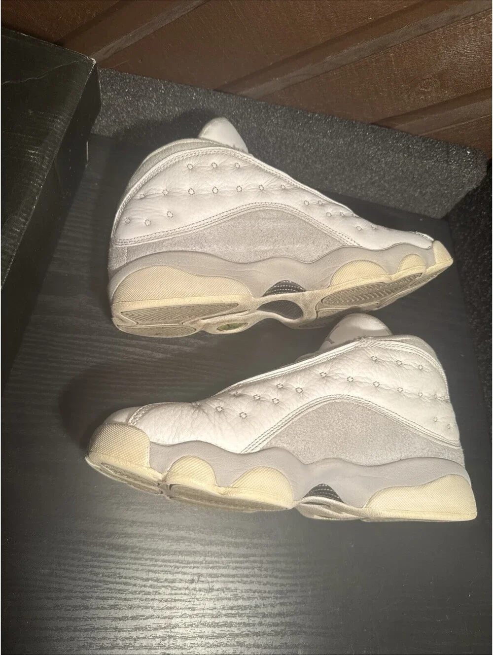 Air Jordan 13 BG Pure Money 310811-100 ~ White ~ Size 7Y